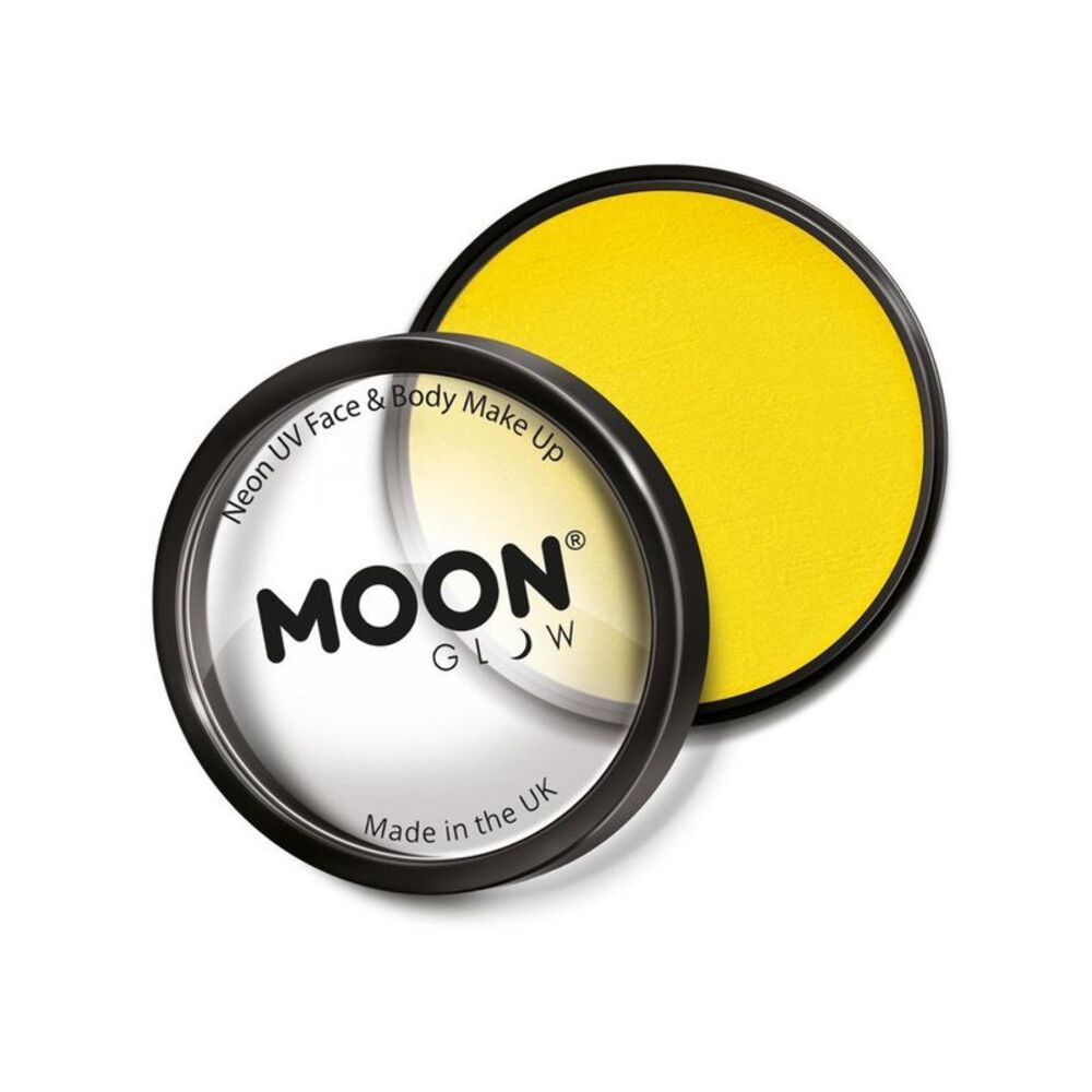 Moon Glow Pro Neon UV Costume Make-Up / Yellow